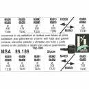 Surtido 20 coronas roscadas con tubo de caja acero y chapado