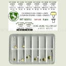 surtido 8 coronas 2251/J chapadas