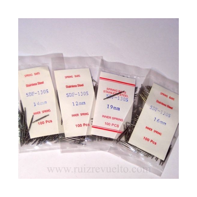 Pasadores tope DM 1.30S SDF 13 mm bolsa 100