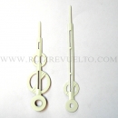 agujas estilo blancas 80/60