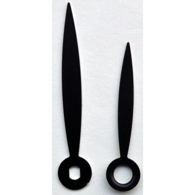 agujas estilo negras 45/33 oval