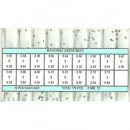 surtido 170 juntas pulsador calibradas