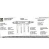 topes estuche DM 1.30 1000 pc