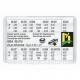 surtido 24 coronas bolsillo cromo 4 a 9 mm dm