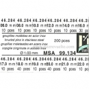 surtido 200 pzas asas moleteadas para armis 1.00 mm dm
