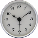 Reloj insertar 66 mm nº arabes bisel cromado