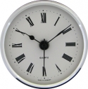 Reloj insertar 66 mm nº romanos bisel cromado