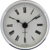 reloj insertar 66 mm numeros romanos esfera blanca bisel cromado