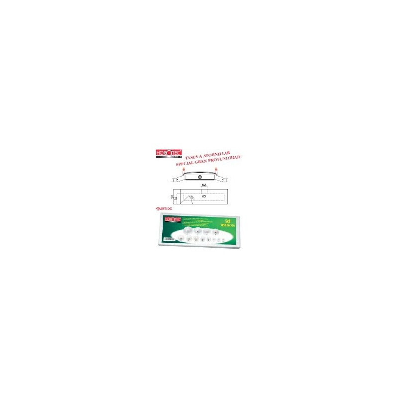 MSA 06.526 TASES CRISTAL BOM DERLYN JGO 5 PZ 0,40