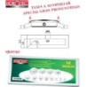 MSA 06.526 TASES CRISTAL BOM DERLYN JGO 5 PZ 0,40
