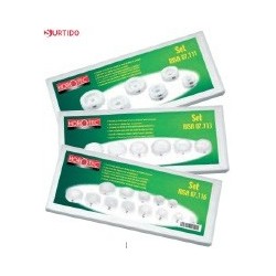 MSA 07.112 TASES PLANOS DERLIN JGO 6 PZ PRESION