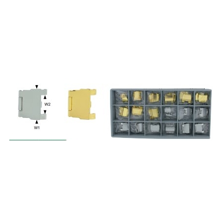 SURTIDO WIT 13036 PROLONGADOR BROCHE ACERO