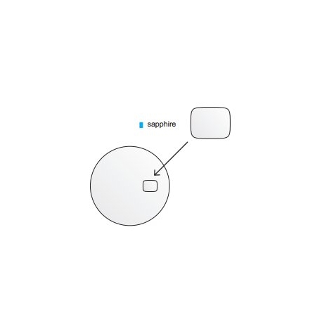 LUPA FORMA OPTICA 7.0X5.50 MM WIT 17660/2