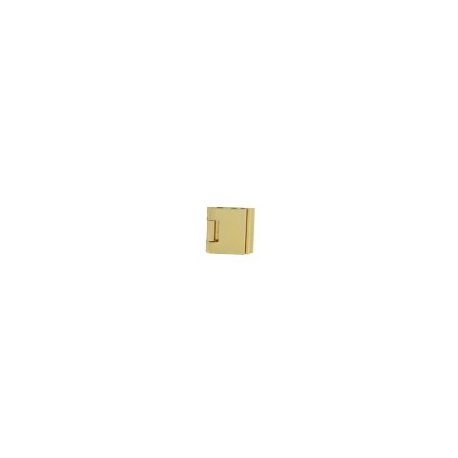 BROCHE DOBLE RANURA CHAPADO 13033