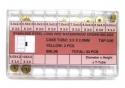 Surtido de 33 coronas acuaticas chapado anchas SML 98 [OFERTA]