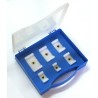 MSA 06.530 TASES CRISTAL FORMA JGO 6 PZ