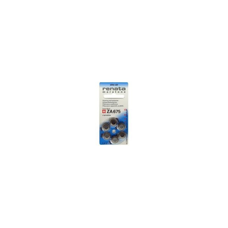 RENATA ZINC AIRE RNZA675 BL6