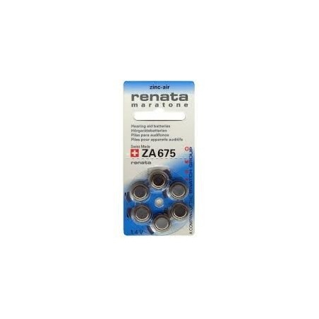 RENATA ZINC AIRE RNZA675 BL6