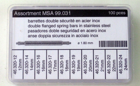 topes estuche DM 1.80 100 pz REF 99.031