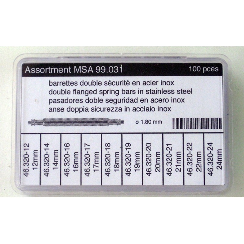 topes estuche DM 1.80 100 pz REF 99.031