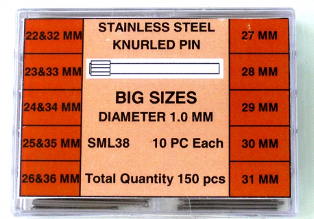 Surtido 150 pz moleteado