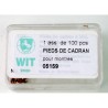 PATAS ESFERA ESTUCHE 100 PZ WIT 05159