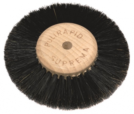 CEPILLO CIRCULAR SEDA NEGRA MUY DURO 3 HILERAS 80 MM DM 