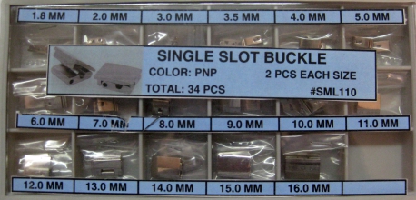 SURTIDO SML 110 28 PZ BROCHES ACERO DOBLE RANURA
