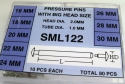 SURTIDO BROCHE SEGURIDAD SML 122 80 PZ 1.0 DM