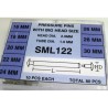 SURTIDO BROCHE SEGURIDAD SML 122 80 PZ 1.0 DM