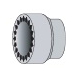 Tubo de corona 4.00 x 2.50 mm