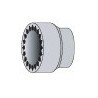 Tubo de corona 4.00 x 2.50 mm