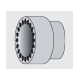 Tubo de corona RX 4.00 x 2.50 mm