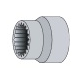 Tubo de corona 4.40 x 3.00