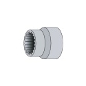 Tubo de corona RX 4.40 x 3.00 mm
