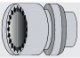 Tubo de corona 5.00 x 3.00