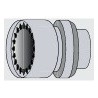 Tubo de corona 5.00 x 3.00