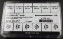 Surtido 60 pasadores tornillo chapados 1.30 mm MSA 99.002