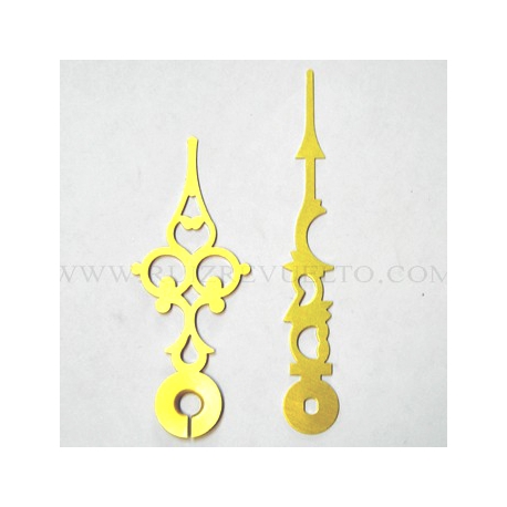 AGUJAS LUIS XV DORADAS CEE 80/55 REF 32