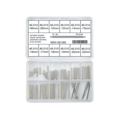 SURTIDO DE 60 PASADORES SUIZOS MSA 99.095 DM 1.5