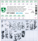 Surtido de 300 juntas para corona WIT 03665