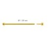 tornillo chapado msa 1.30 DM bolsa 10 pz