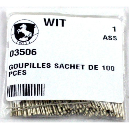 PASADORES CONICOS SURTIDO 100 PZ WIT 03506 NIKEL