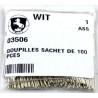 Pasadores conicos nickel surtido 100 pz
