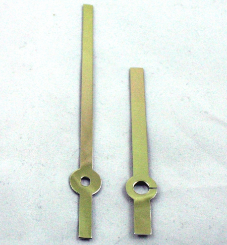 Agujas rectas doradas 85/55