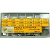 Surtido mixto 34 broches de doble ranura SML 112