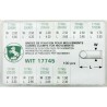 Surtido de 100 bridas de fijación para movimientos