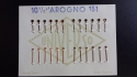 Carta 12 juegos agujas AROGNO 151