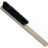 cepillo mango madera 4 hileras cerda negra