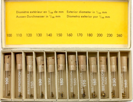 Surtido de 120 buchones bergeon 4867